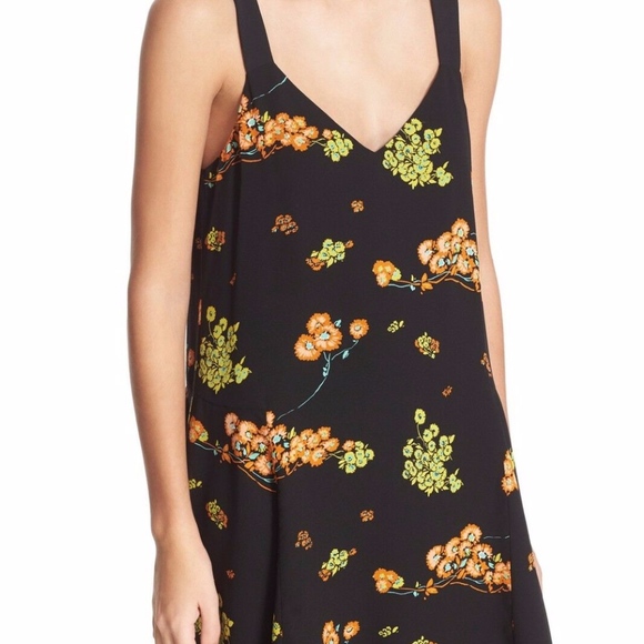 NWT $395 A.L.C. 'Serena' Floral Print Silk Dress in size 8! - Picture 4 of 5